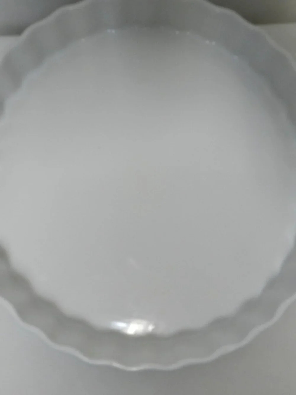 Vintage Fluted blue Tart Pie baking Dish 57028 by Injection Point 10.5
